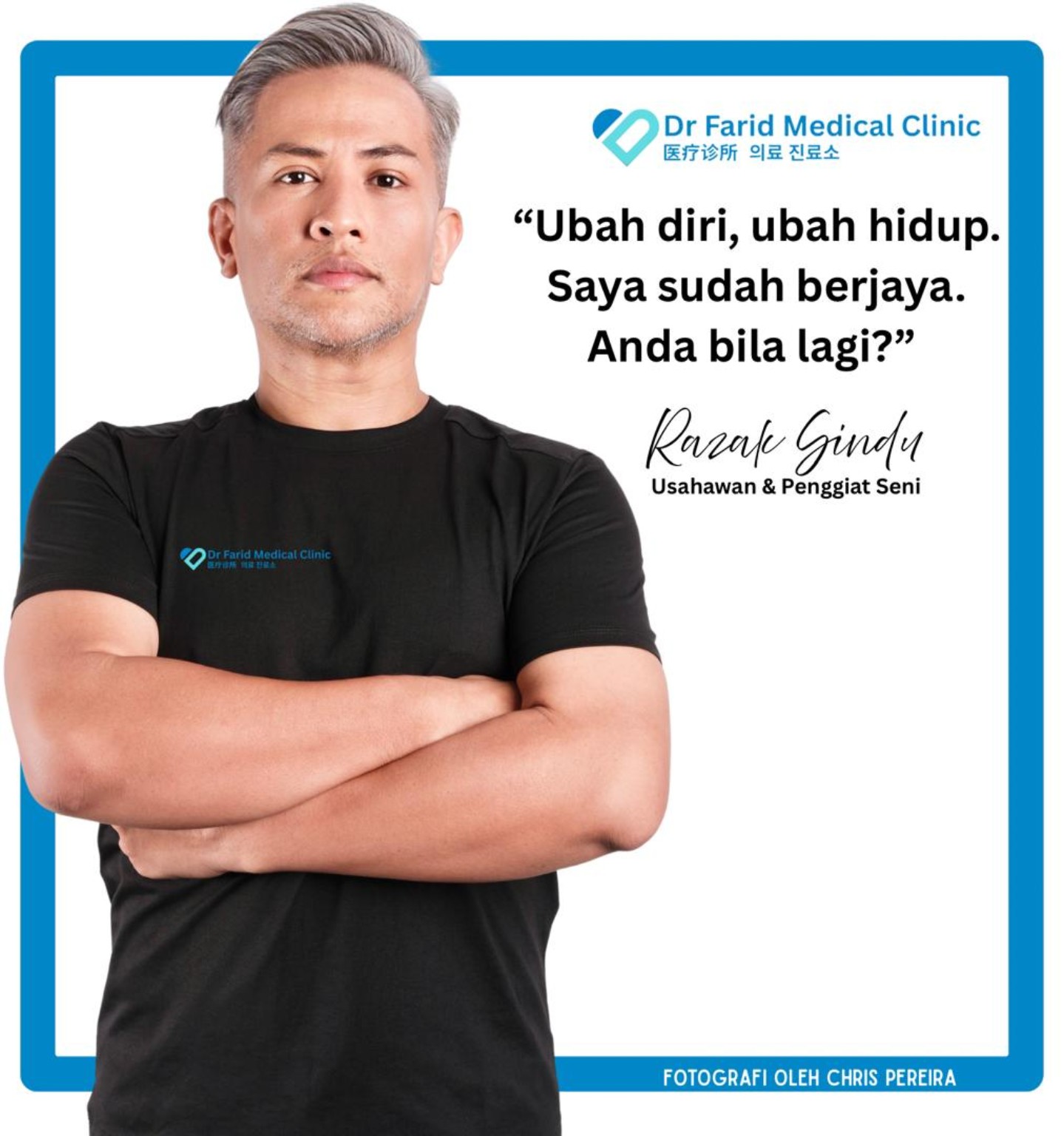 Razak Gindu — Ubah diri, ubah hidup. Saya sudah berjaya. Anda bila lagi?